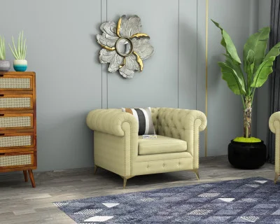 Regal 1 Seater Fabric Sofa 