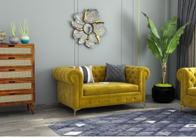 Regal 2 Seater Fabric Sofa 