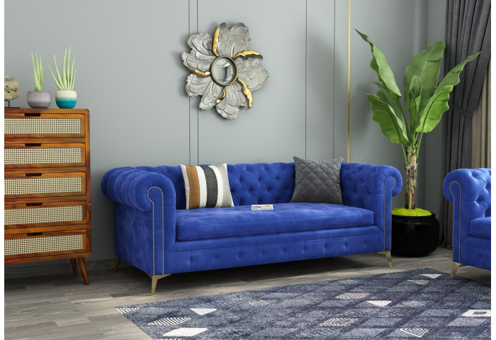Regal 3 Seater Fabric Sofa 