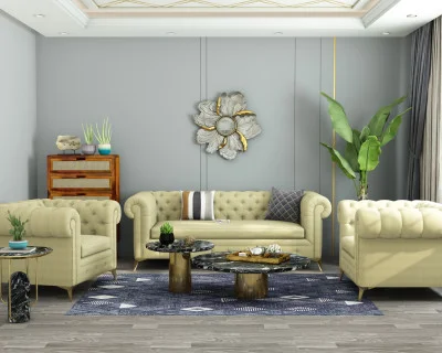 Regal 3+1+1 Seater Fabric Sofa 
