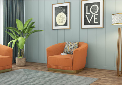 Roy 1 Seater Fabric Sofa 