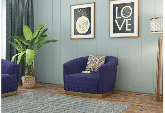 Roy 1 Seater Fabric Sofa 