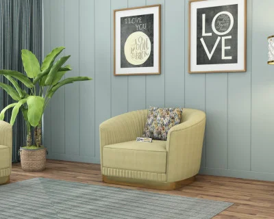 Roy 1 Seater Fabric Sofa 