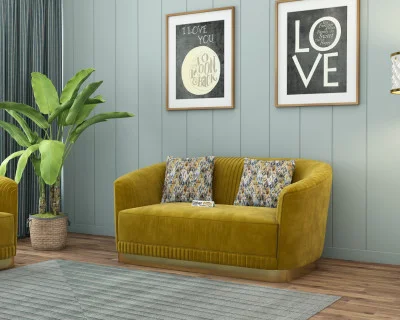 Roy 2 Seater Fabric Sofa 