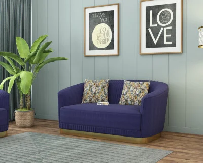 Roy 2 Seater Fabric Sofa 