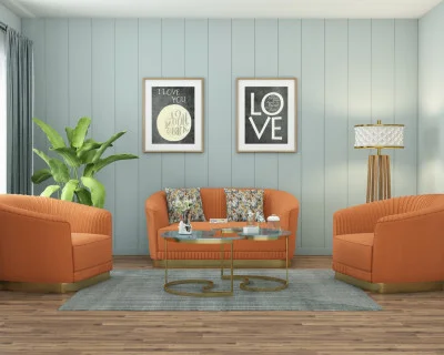 Roy 2+1+1 Seater Fabric Sofa 