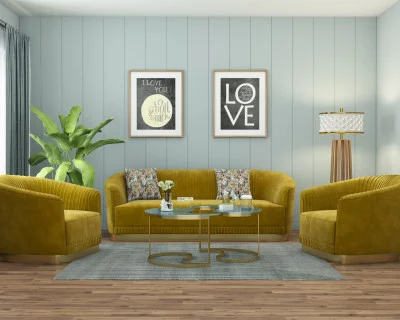 Roy 3+1+1 Seater Fabric Sofa 