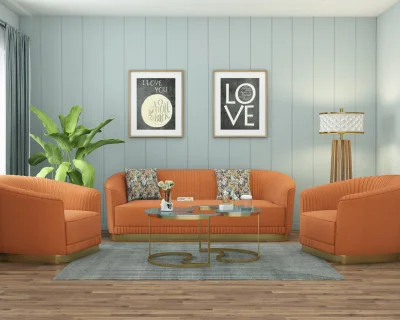Roy 3+1+1 Seater Fabric Sofa 