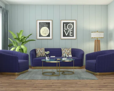 Roy 3+1+1 Seater Fabric Sofa 