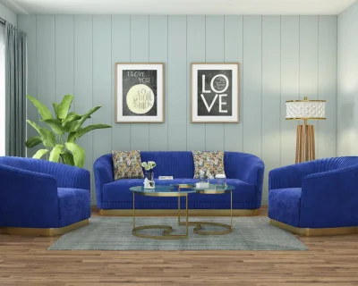 Roy 3+1+1 Seater Fabric Sofa 