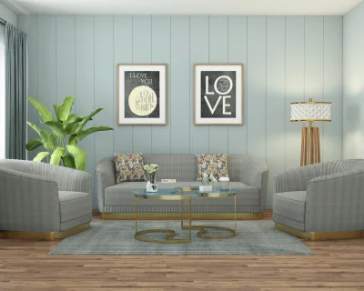 Roy 3+1+1 Seater Fabric Sofa 