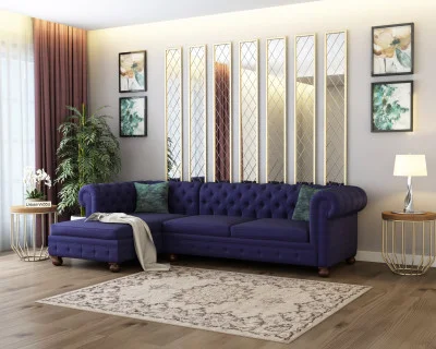Beck L-Shaped Left Aligned Sofa 