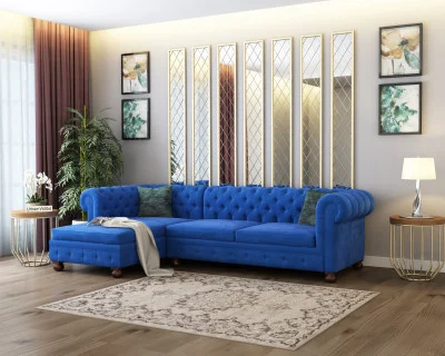 Beck L-Shaped Left Aligned Sofa 