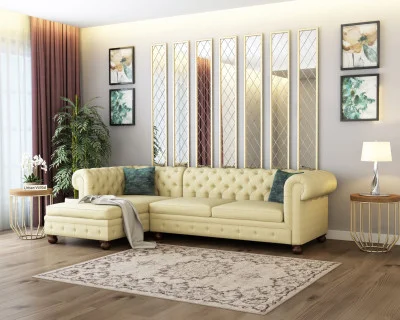 Beck L-Shaped Left Aligned Sofa 