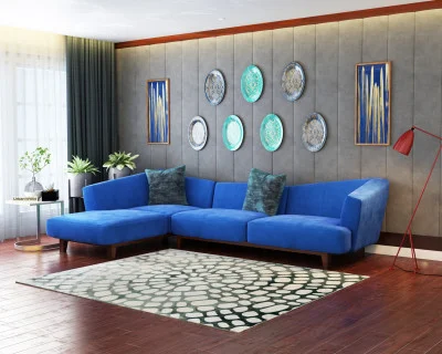 Keller L-Shaped Left Aligned Sofa 