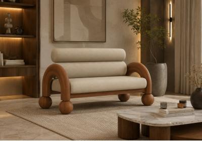 Luxe 2 Seater Sofa 1
