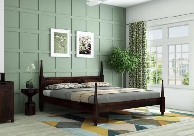 Half Canopy Poster Bed 