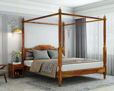Rare Poster Bed Without Storage 
