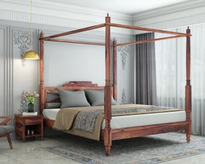 Rare Poster Bed Without Storage 