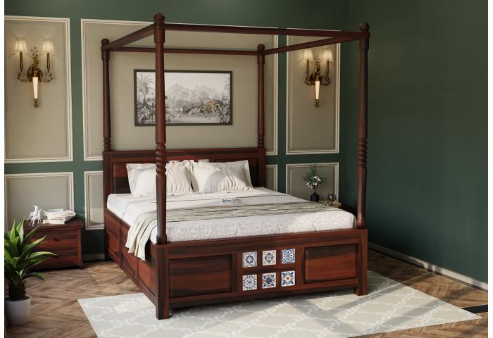 Relay Poster Bed With Box Storage 