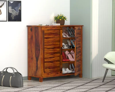 Lysa Wooden Shoe Rack 