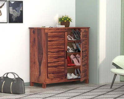 Lysa Wooden Shoe Rack 