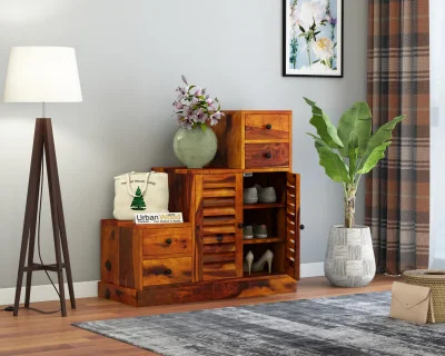 Driftwood Shoe Rack 