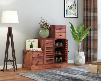 Driftwood Shoe Rack 