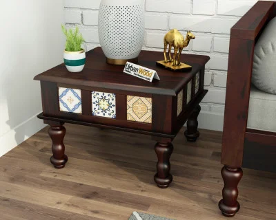 Relay Ceramic Tile Side Table 