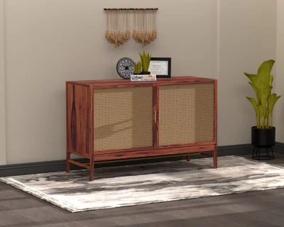 Retro Sheesham Wood Sideboard 