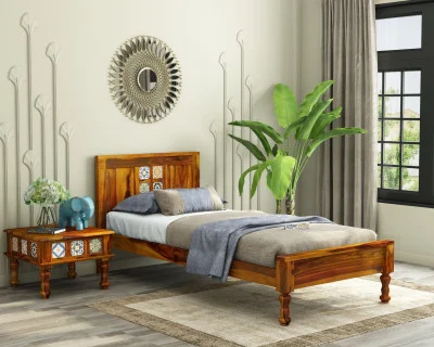 Relay Single Bed Without Storage 
