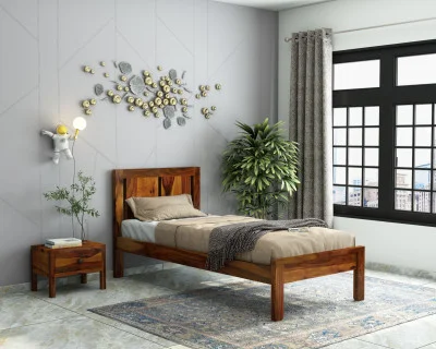 Topaz Single Bed Without Storage 