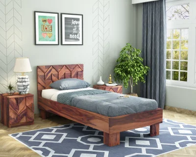 Trace Single Bed Without Storage 
