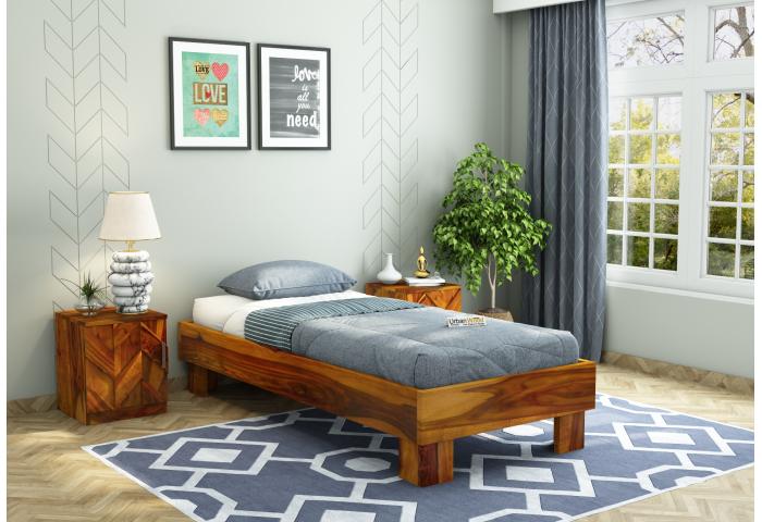 Trace Platform Single Bed 