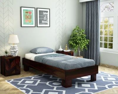 Trace Platform Single Bed 