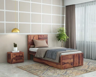 Bedswind Single Bed With Drawer Storage 