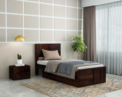 Bedswind Single Bed With Drawer Storage 
