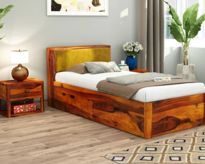 Laverock Single Bed With Storage 