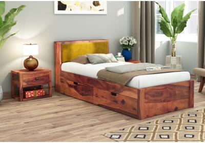 Laverock Single Bed With Storage 