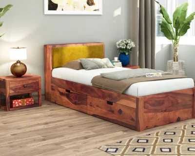 Laverock Single Bed With Storage 