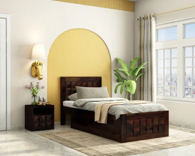 Morgana Single Bed With Drawer Storage 