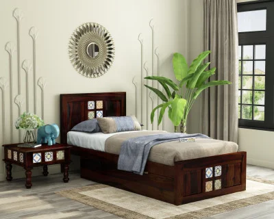 Relay Single Bed With Drawer Storage 