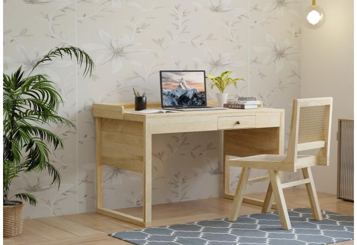 Crispin Wooden Study Table With Chair 