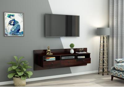 Graham Wooden Wall Mount TV Unit 