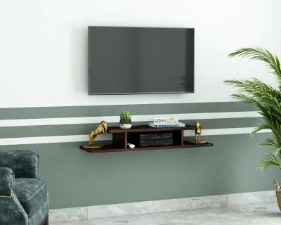 Talle Wooden Wall Mount TV Unit 