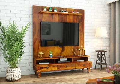 Brutt Wooden Entertainment Unit 