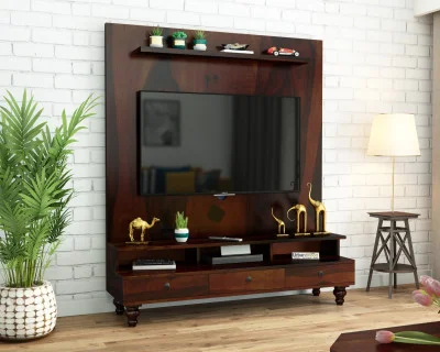 Brutt Wooden Entertainment Unit 