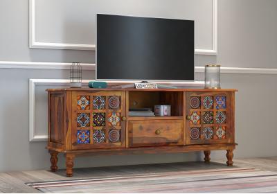 Relay Sheesham Wood TV Unit 