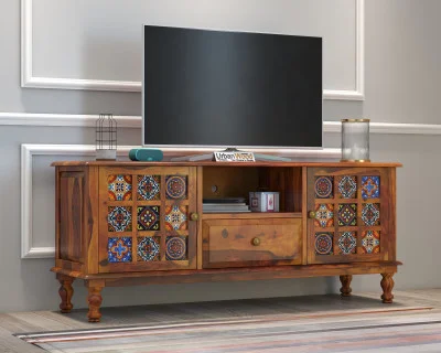 Relay Sheesham Wood TV Unit 