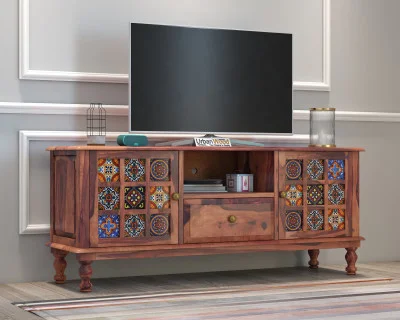 Relay Sheesham Wood TV Unit 